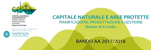 BANDO MASTER "CAPITALE NATURALE E AREE PROTETTE"