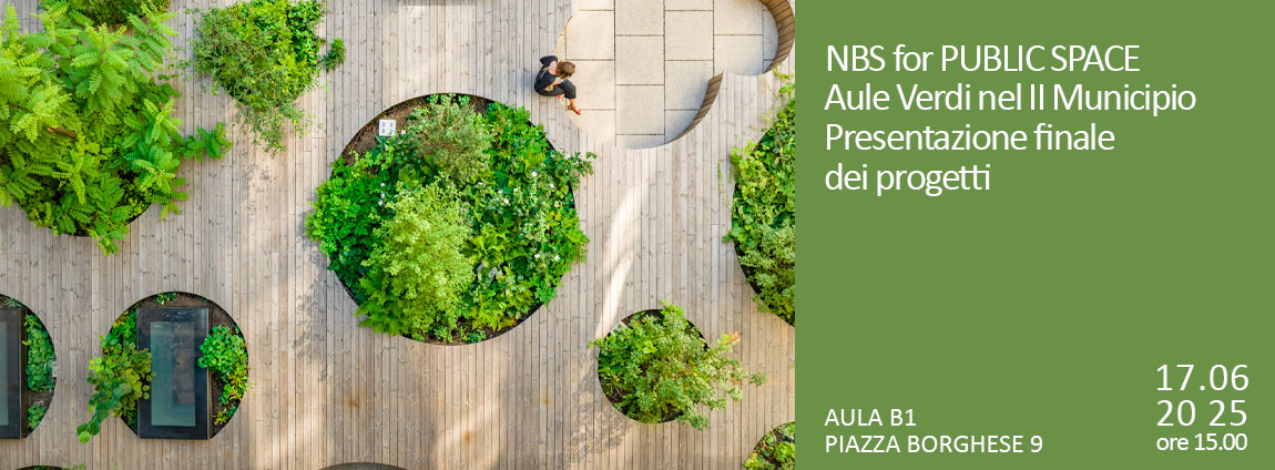 Workshop | NBS For PUBLIC SPACE Aule Verdi Nel II Municipio