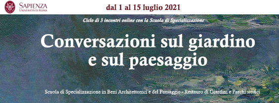 Restauro, conservazione, tutela dei giardini storici