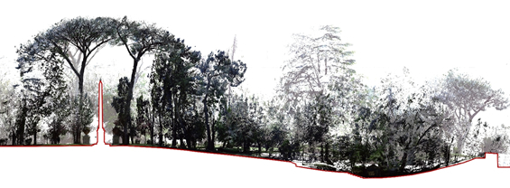 Metodologie di rilievo digitale integrato applicate al verde storico