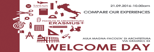 Welcome day Erasmus 2016