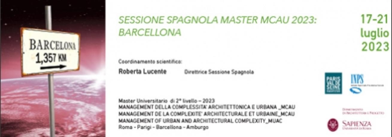 Sessione Spagnola Master MCAU