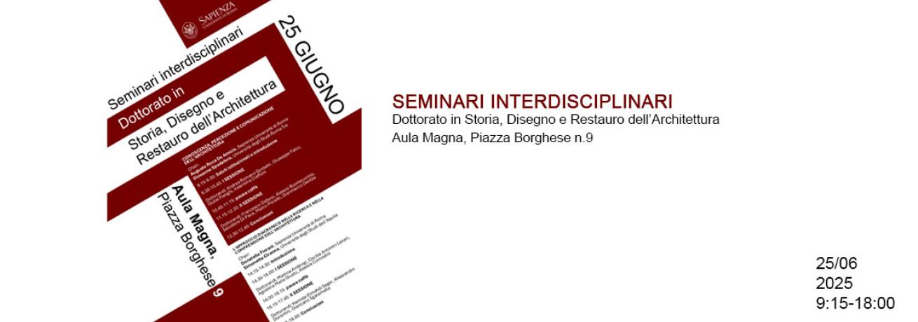 Seminari Interdisciplinari - DSDRA