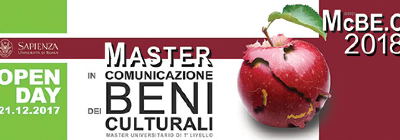 Master I liv Comunicazione dei Beni Cult 2018