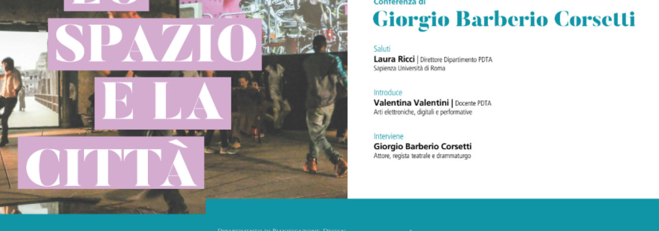 Lo spazio e la città | Conferenza di Giorgio Barbieri Corsetti