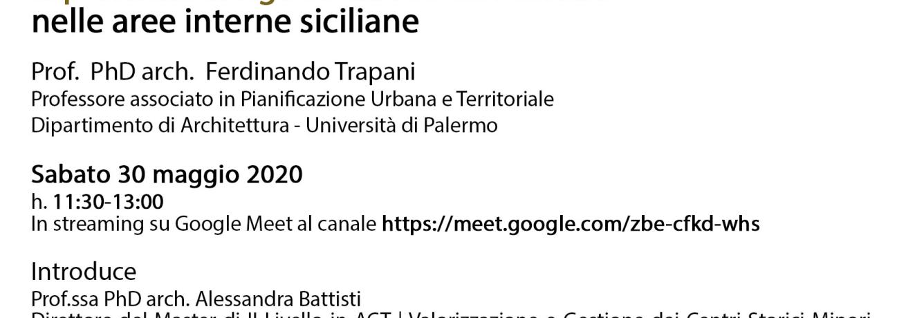 Esperienze di rigenerazione territoriale nelle aree interne siciliane